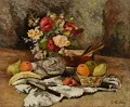 Nature morte aux fruits et aux fleurs